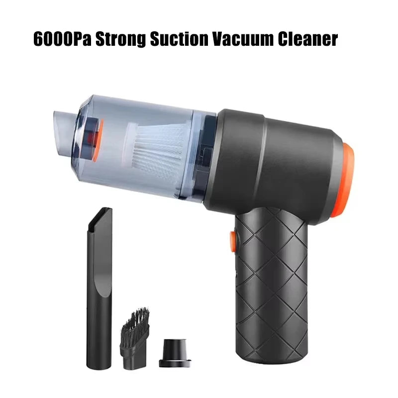 Handheld Portable Vacuum Cleaner 6000PA USB Car Home Pet Hair Office Convenient Vacuum Cleaner