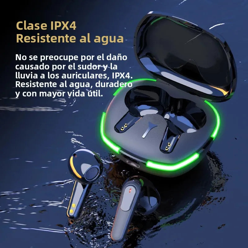 HOMEFISH Pro60 Binaural Wireless TWS Wireless Bluetooth Headset Mini Sports Bluetooth Headset NoiseCancelling Gaming Headset