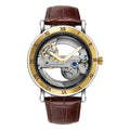Watch Men Automatic Watch Luxury Watch Man Mechanical Wristwatch Skeleton Design Waterproof Leather Strap Male Watch Reloj Hombr