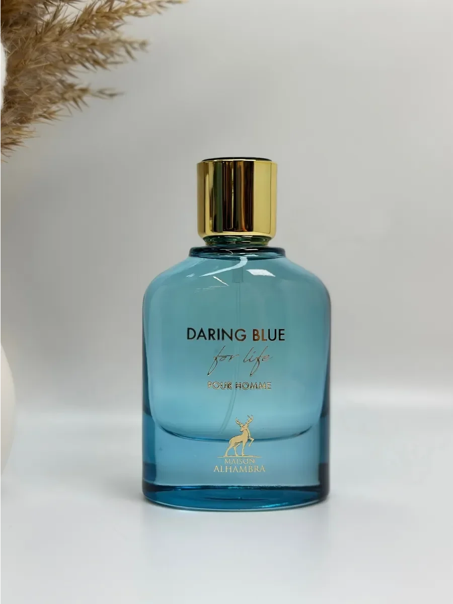 Maison alhambra daring blue eau de perfume 100ml |   Fresh and elegant men's perfume