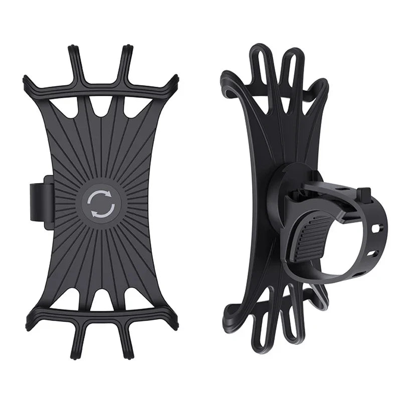 Universal Baby Stroller Phone Holder 360 Rotatable Mobile Phone Rack for Baby Pram Cart Compatible with iPhone GPS Devices