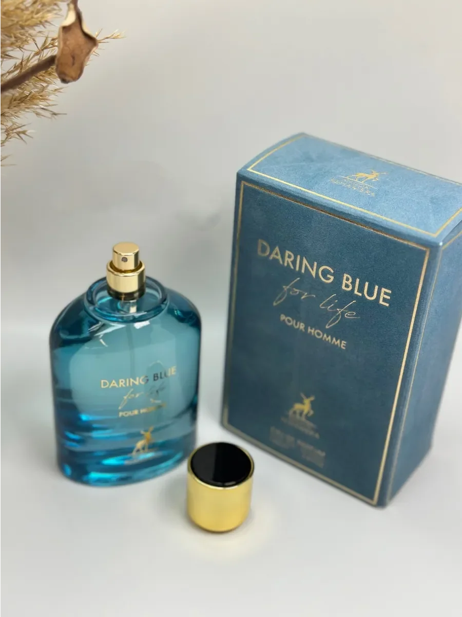 Maison alhambra daring blue eau de perfume 100ml |   Fresh and elegant men's perfume