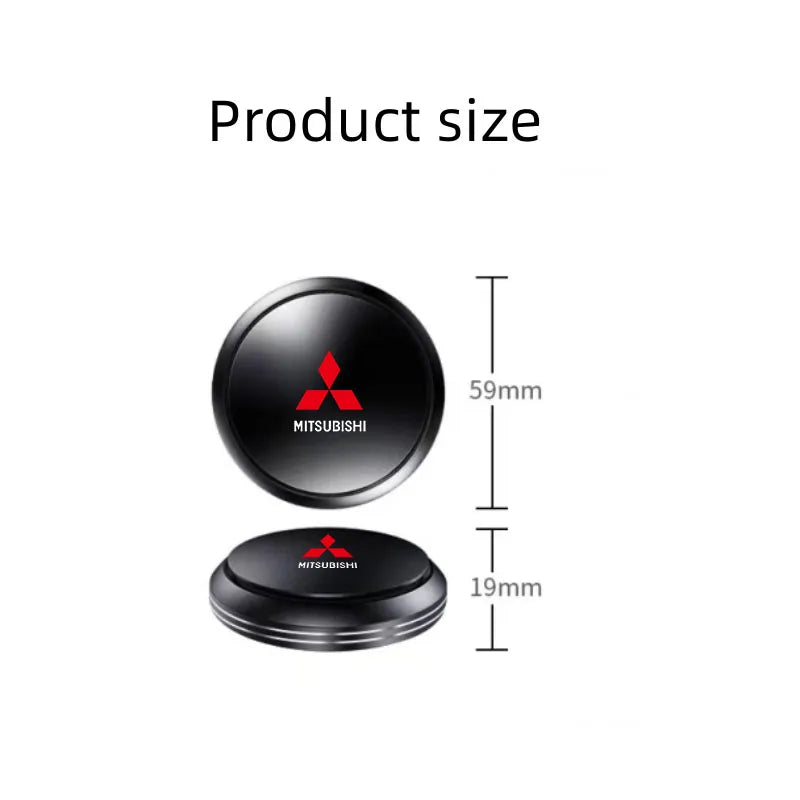 Car Air Freshener UFO Shape Solid Perfume Aroma for Mitsubishi ASX Chaveiro Lancer Outlander Pajero Auto EX Accessories
