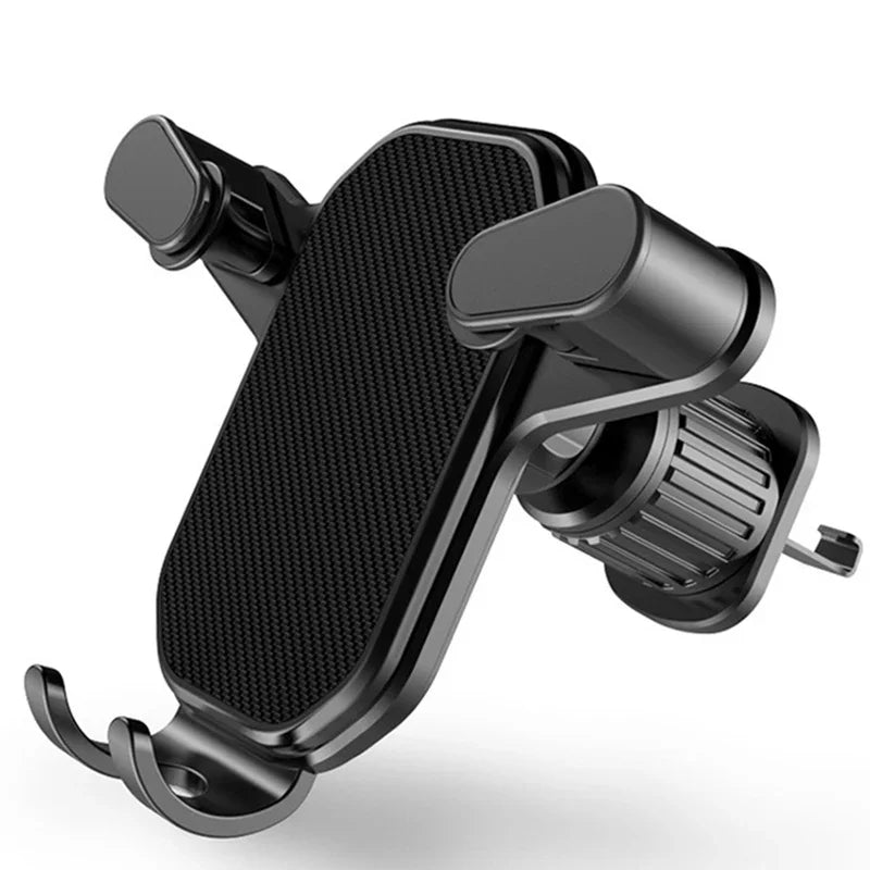 Car Air Vent Clip Mount Hook Gravity Car Phone Holder Smartphone GPS Holder Mobile Bracket Support For IPhone 15 14 13 12 Xiaomi