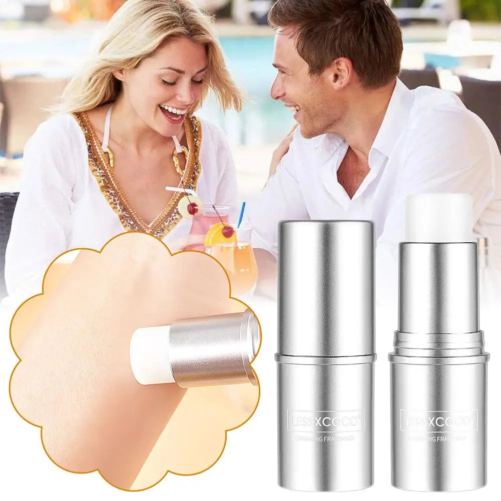 Lessxco Charming Fragrance Solid Balm Light Fragrance, Long-lasting, Natural And Fresh Perfume, Portable Unisex
