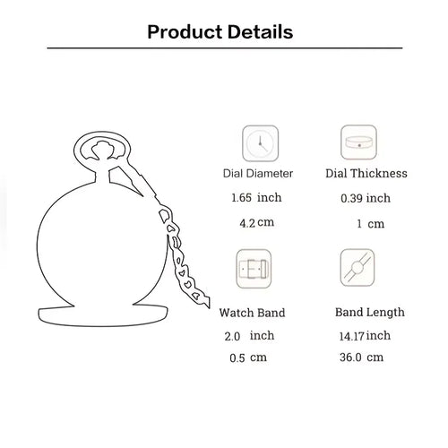 1 piece retro pocket watch, fashionable and trendy glasses pocket watch, quartz watch, cartoon watch