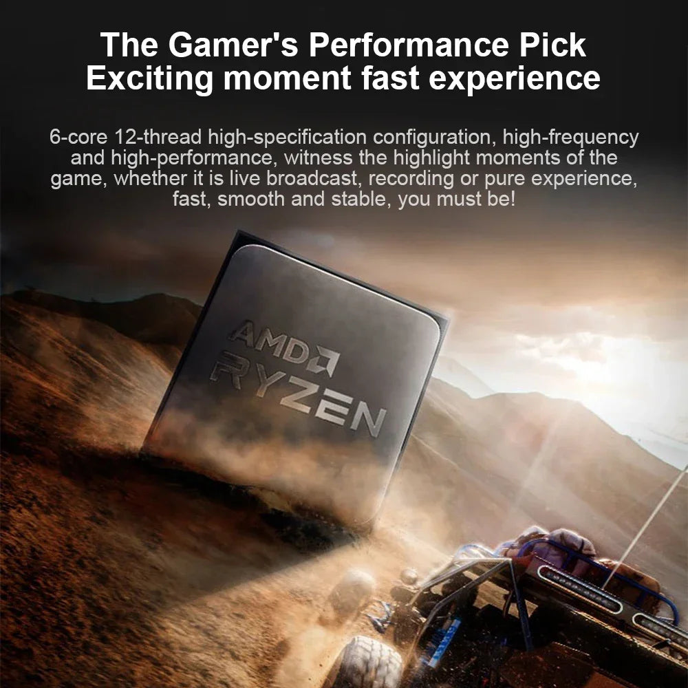 AMD Ryzen 5 5600X 3.7GHz 6-Core 12-Thread R5 5600X Socket AM4 7NM L3=32M Processor 65W DDR4 No cooler