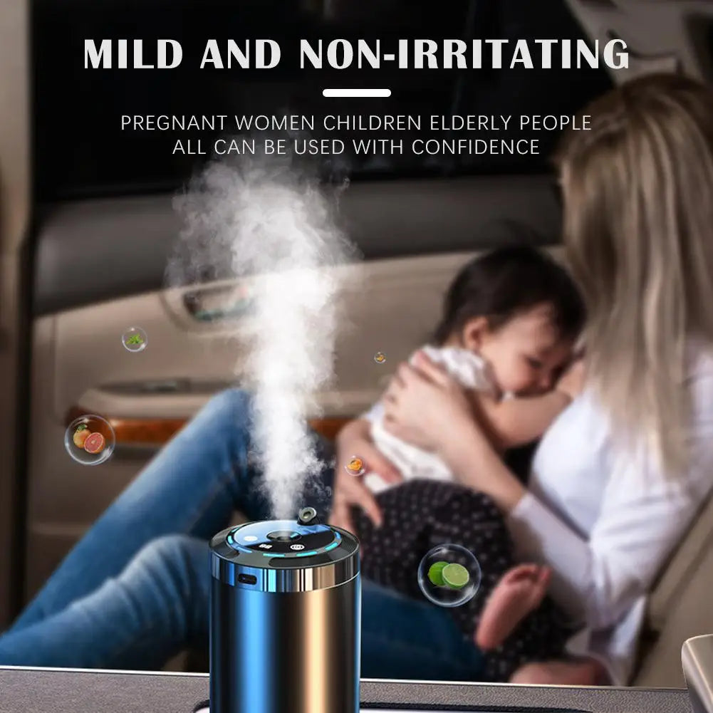 Car Electric Air Diffuser Aroma Car Air Vent Humidifier Mist Aromatherapy Removing Odor Eliminator Auto Tools