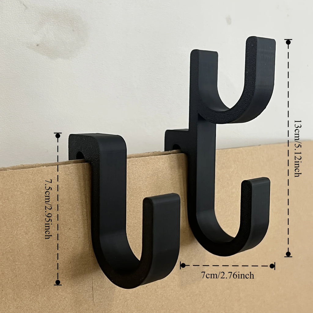 Two Car Umbrella Hooks - Trunk Hooks, Suitable for Sedans And Suvs with No-Drill Installation, Multifunctional Back Storage Rack