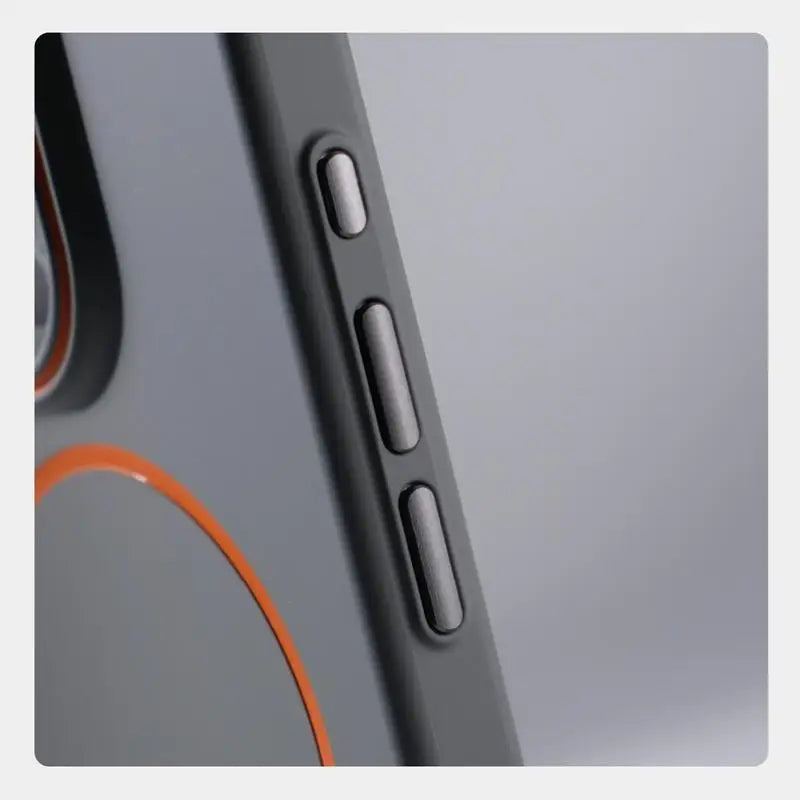 Ultrathin Simple For Magsafe Phone Case for Iphone 16 Pro Max 15 14 13 12 Matte Hit Color Lens Wireless Charging Hard PC Cover