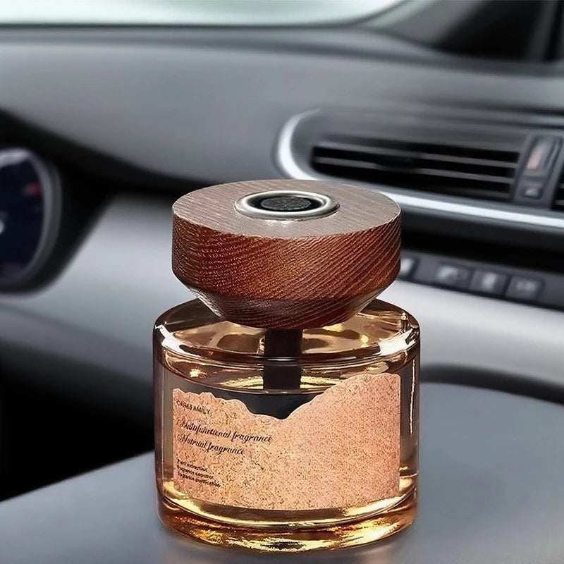 High Grade Wood Car Mounted Perfume Accessories Vintage Highend Fragrance Lasting Fragrance