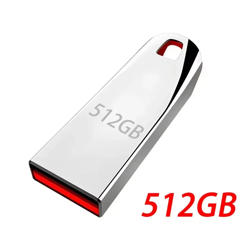 Mini USB 3.2 2TB Flash Drive Super High Speed Data Transfer 1TB Large Capacity Ultra-Fast Portable Storage Sleek Durable U Disk