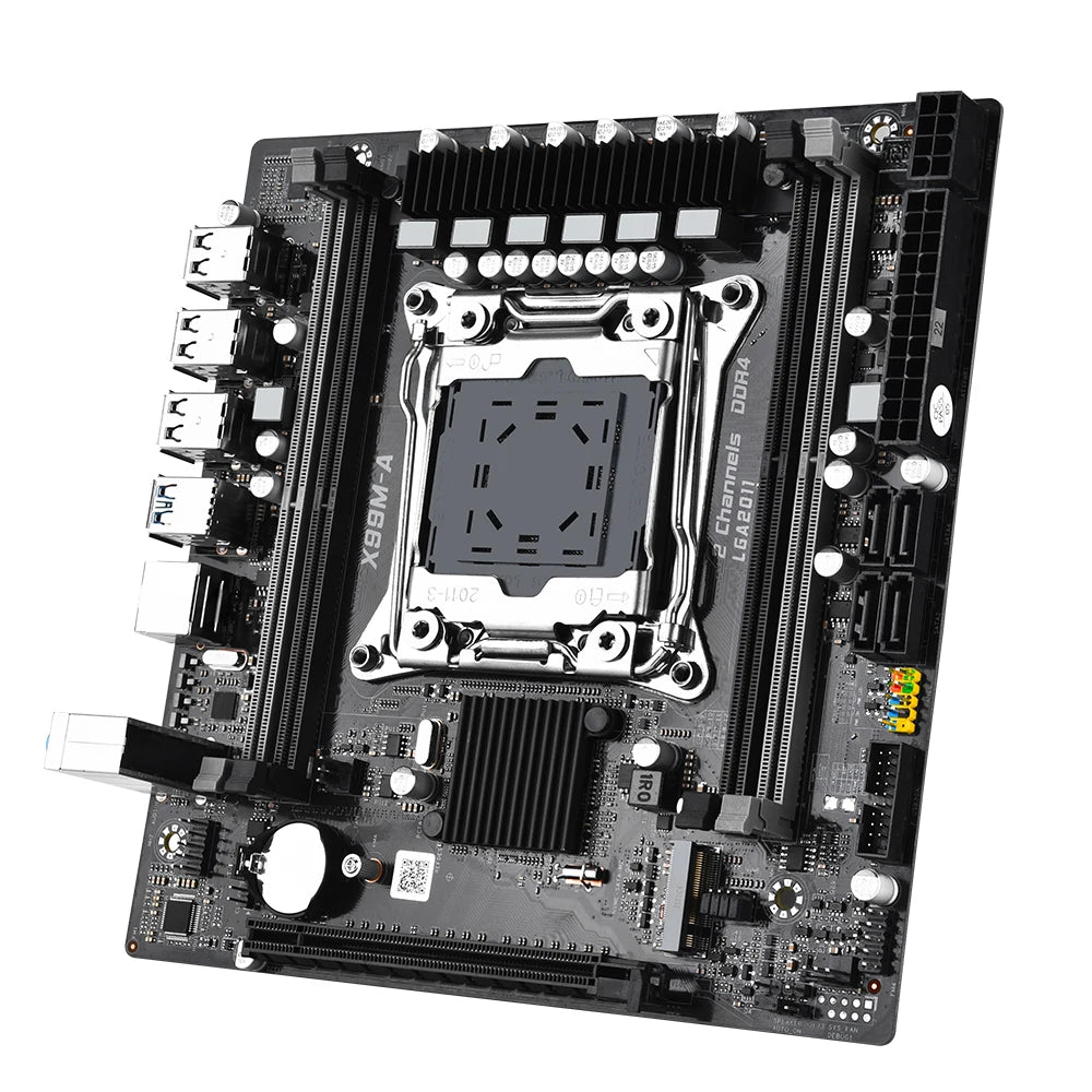LGA2011-3 Micro atx X99 Motherboard Kit set with 2680 V4 CPU+16GB DDR4 RAM Combo Placa Mae Office Assembly kit xeon USB 3.0 x99