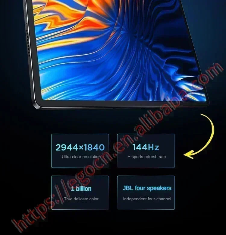 CN Rom Lenovo Pad Pro 12.7 Second Generation 2025 Version Video Entertainment Office Learn Game Tablet Android 2944*1840 LCD
