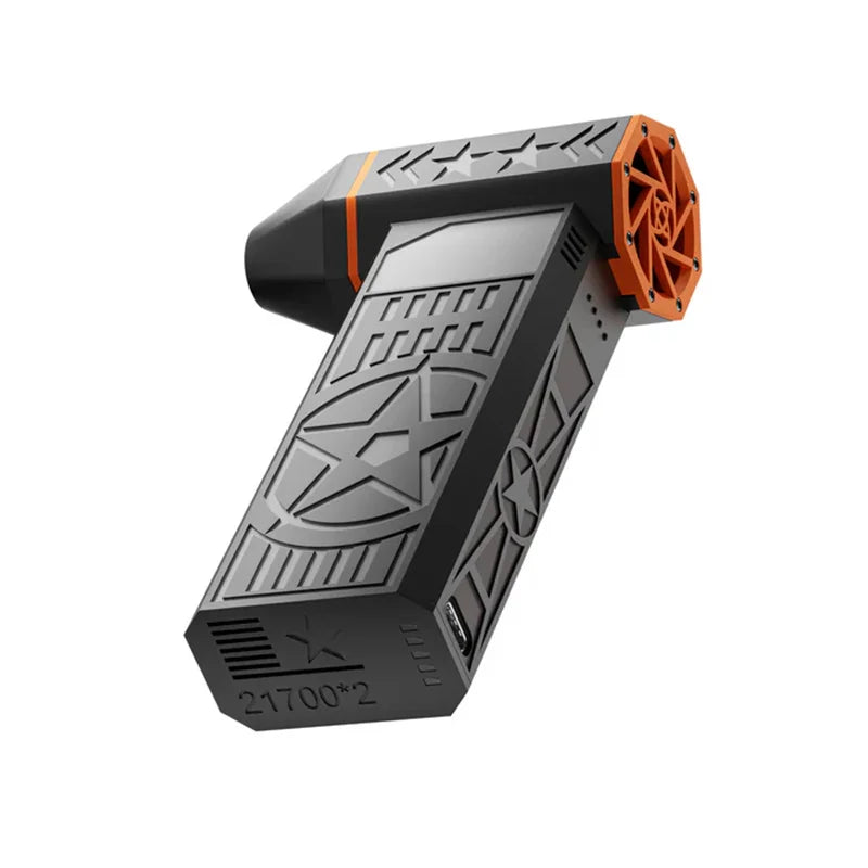 Fiizreal X50 Brushless Turbo Fan 240W High-Speed Portable 8000mAh Rechargeable 57m/s Typhoon Wind Type-C Charging Camping Fan