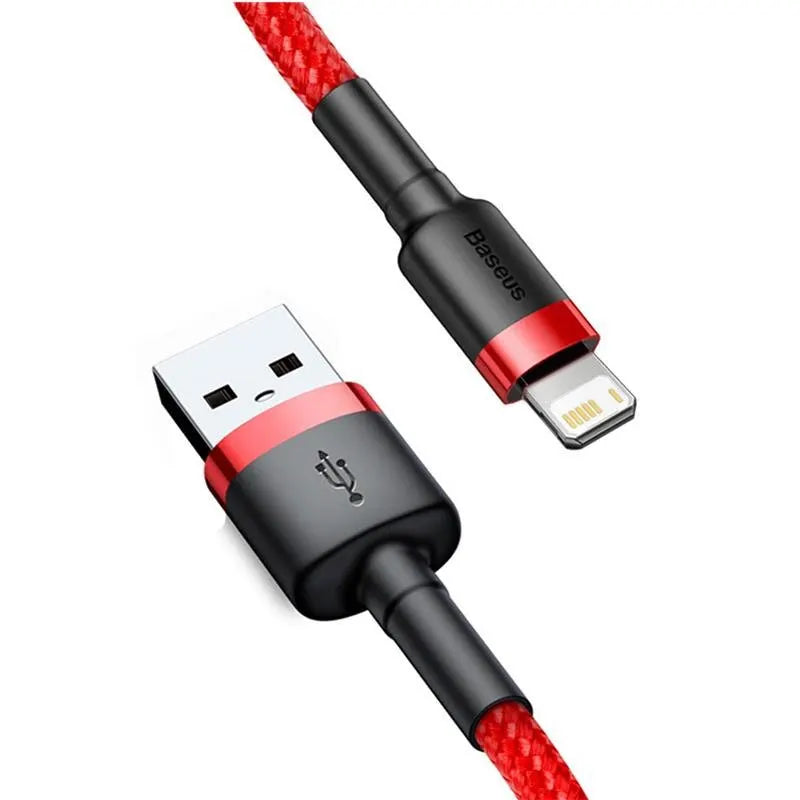 Baseus USB Cable for iPhone 14 13 Pro Max Fast Charging USB Cable for iPhone 12 Mini Pro Max Data USB 2.4A Cable