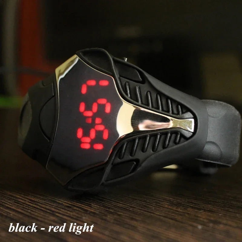 Fashion LED Digital Watches for Men Silicone Band LED Screen Clock Electronic Creative Wristwatch Sports Watch Reloj Hombre