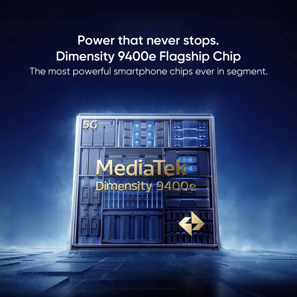 EU Version realme GT 7 5G AI Smartphone MTK Dimensity 9400e 6000nits Pro-Esports Display 7000 mAh Battery 120W Ultra Charge