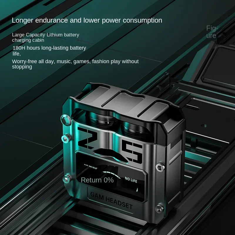 2026 New M25 TWS wireless headphones,Bluetooth 5.3headphones,  sports headphones, LED digital display stereo headphones