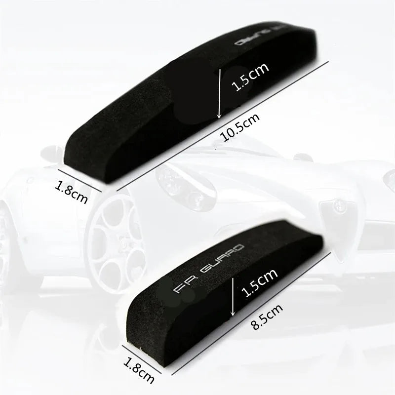 Universal 4Pcs Car Door Protector Guard Strip Scratch Protector Car Rubber Stickers Auto Door Edge Protection Car Accessories