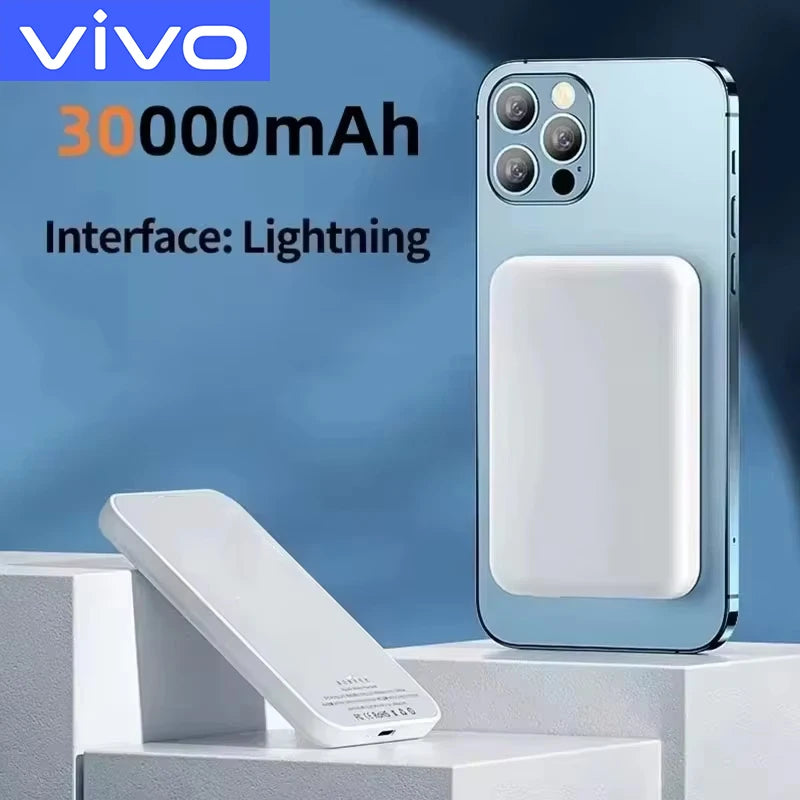 VIVO 500000mAh Magnetic Power Bank Wireless Durable Portable Fast Charger Large Capacity for Magsafe for iPhone 17/16/15/14