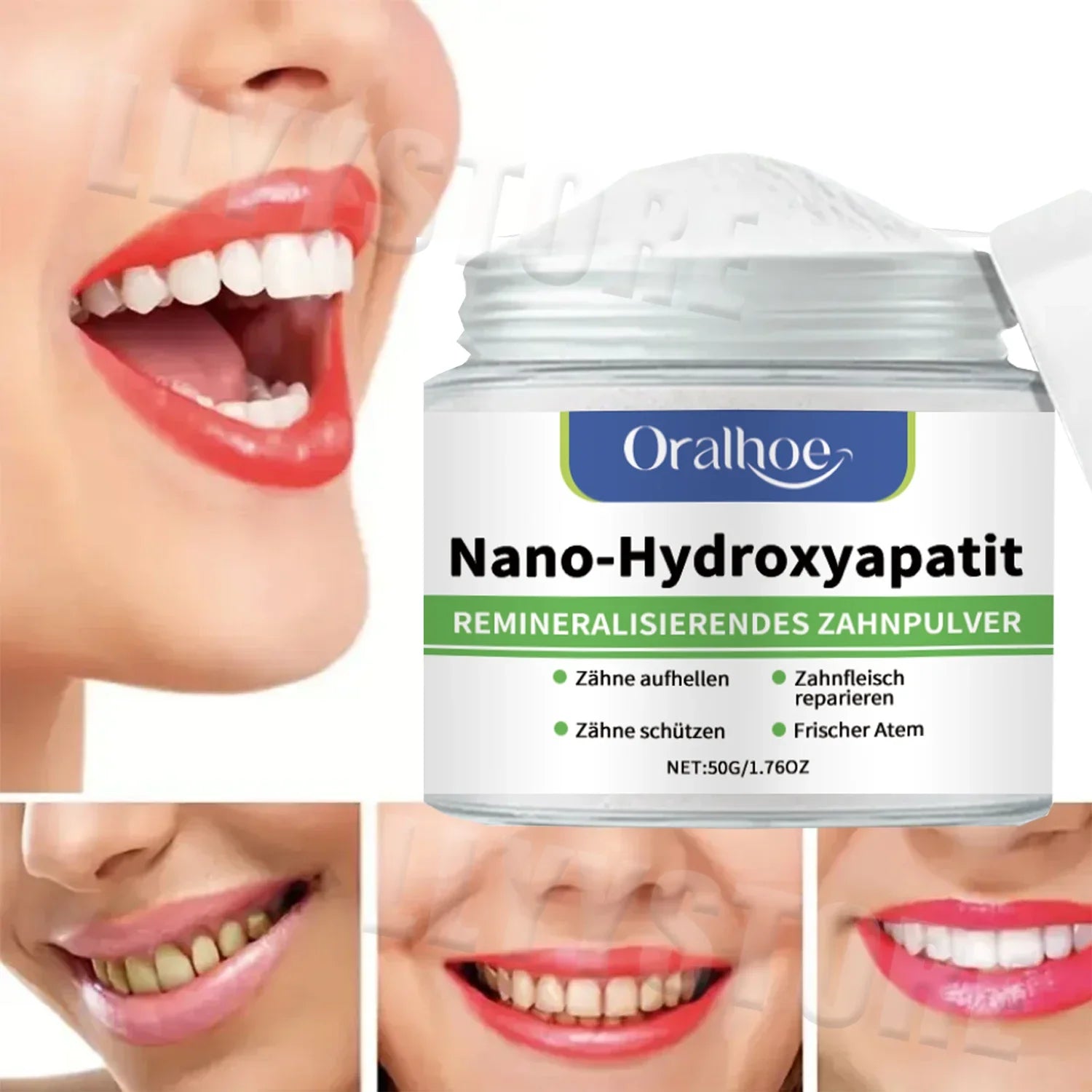 1Pcs Teeth Whitening Powder Remove Plaque Remove Tooth Stains Remove stone tartar Fresh Breath Non-irritating 2026 NEW