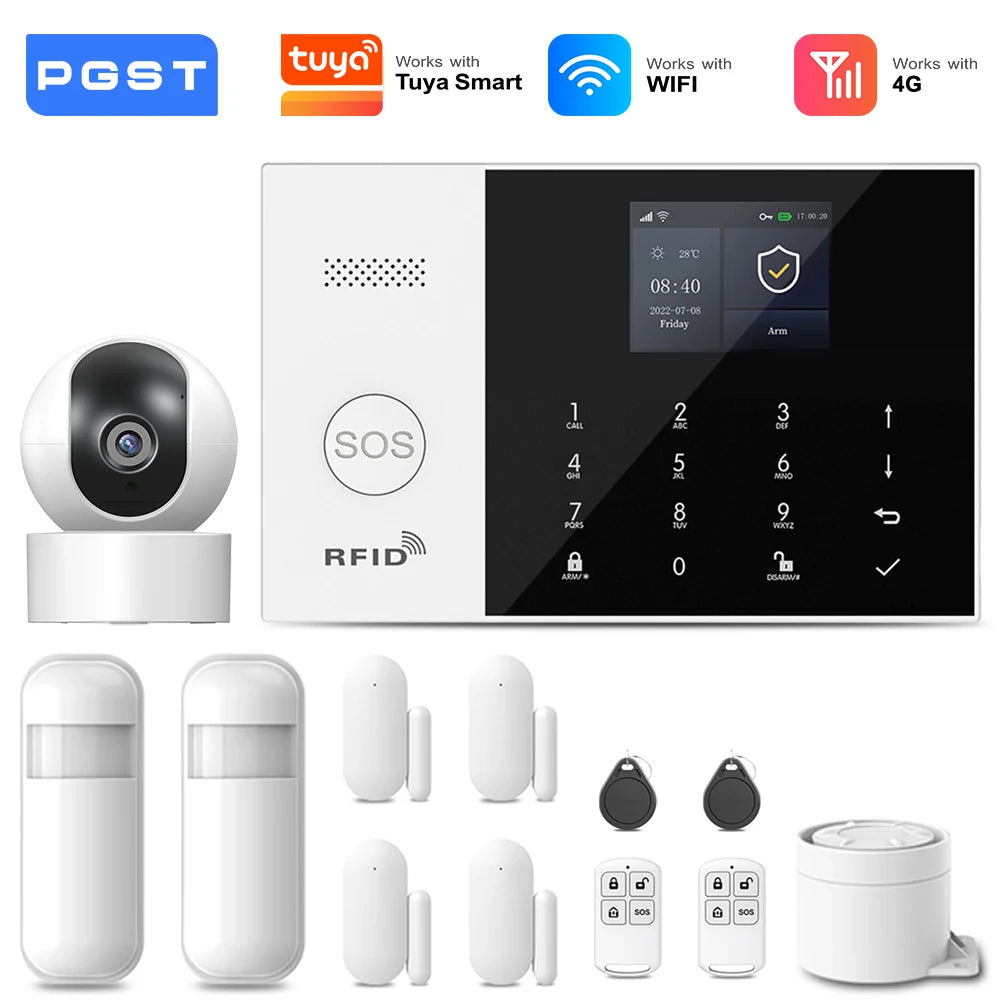 SafeHome™ Kit Alarme Maison Connectée