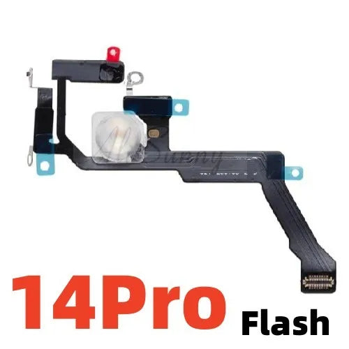 1pcs LED Flash Light Sensor Flex Cable For iPhone 12 14 Plus 13 Pro Max 11 Proximity Distance Ambient Parts