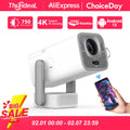 ThundeaL Full HD Projector TD80 Pro 1080P 2K 4K TD80Pro TD80W Upgrade WIFI Android Mini Beam Projector 3D LED Video Home Theater