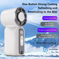 Lenovo Ultra-Quiet Fan Powerful Wind Summer Super Mini USB Rechargeable Quiet Digital DisplayHigh Speed Pocket Fan New