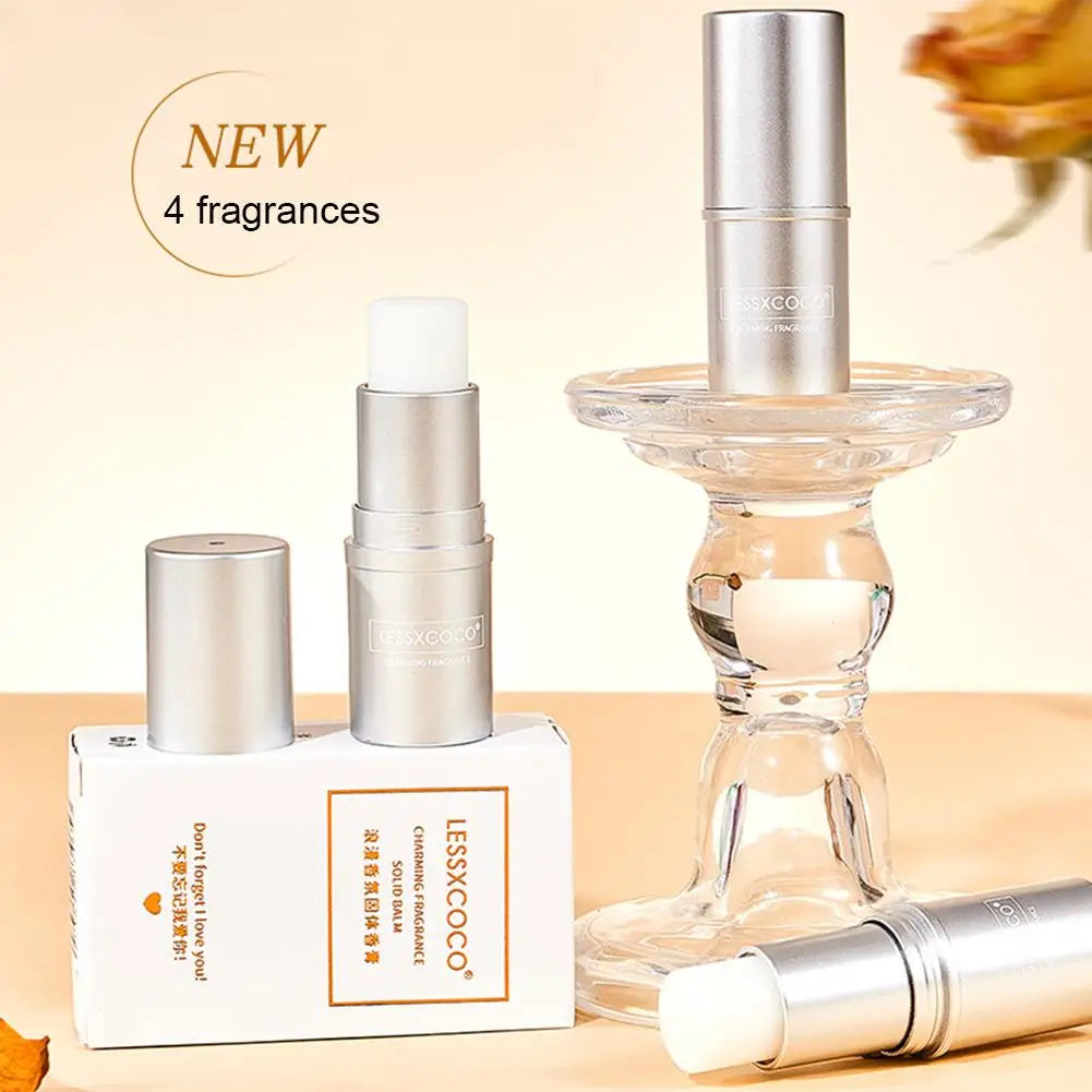 Lessxco Charming Fragrance Solid Balm Light Fragrance, Long-lasting, Natural And Fresh Perfume, Portable Unisex
