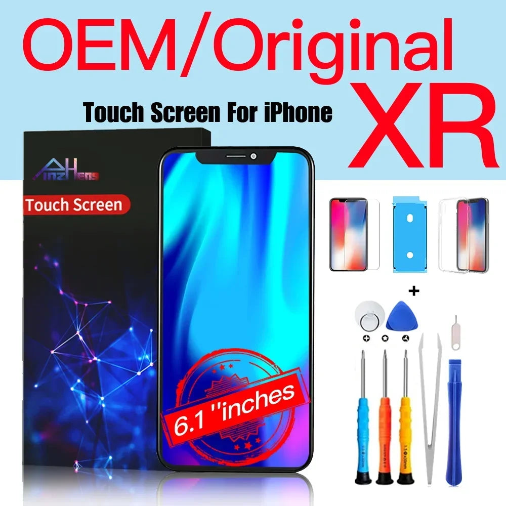 PINZHENG High Quality Screen AMOLED INCELL LCD OLED OEM For iPhone 11 12 13 Mini Pro Max XS XR MAX Display Replacement With Tool