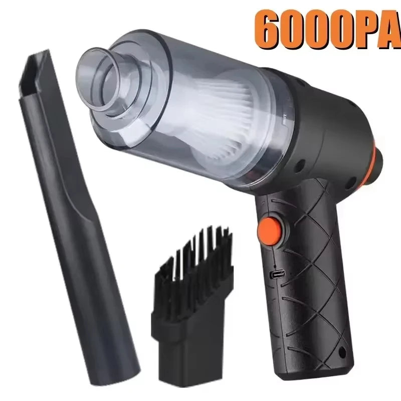 Handheld Portable Vacuum Cleaner 6000PA USB Car Home Pet Hair Office Convenient Vacuum Cleaner