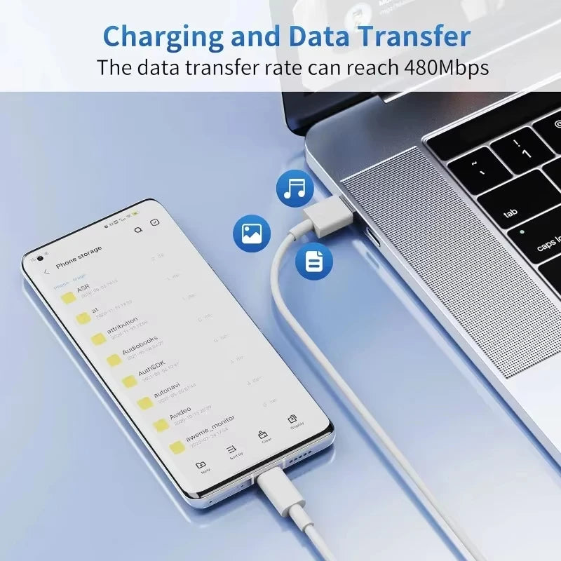 NNBILI USB Type C Cable 1M 1.5M 2M 3M 5M 8M 10M 12M 14M USB C 6A Fast Charge Equipment Universal Cable for Samsung Camera PS5 VR