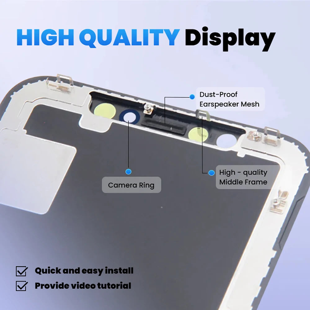AAAA Grade For iPhone 6 6S 7 8 Plus X XR XS MAX 11 LCD Perfect 3D Touch Screen Digitizer Assembly For iPhone 12 13 PRO Display