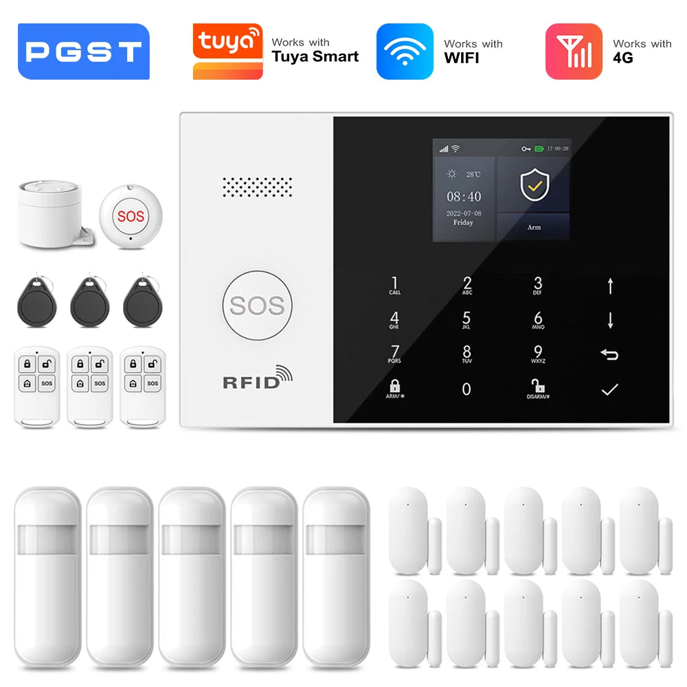 SafeHome™ Kit Alarme Maison Connectée
