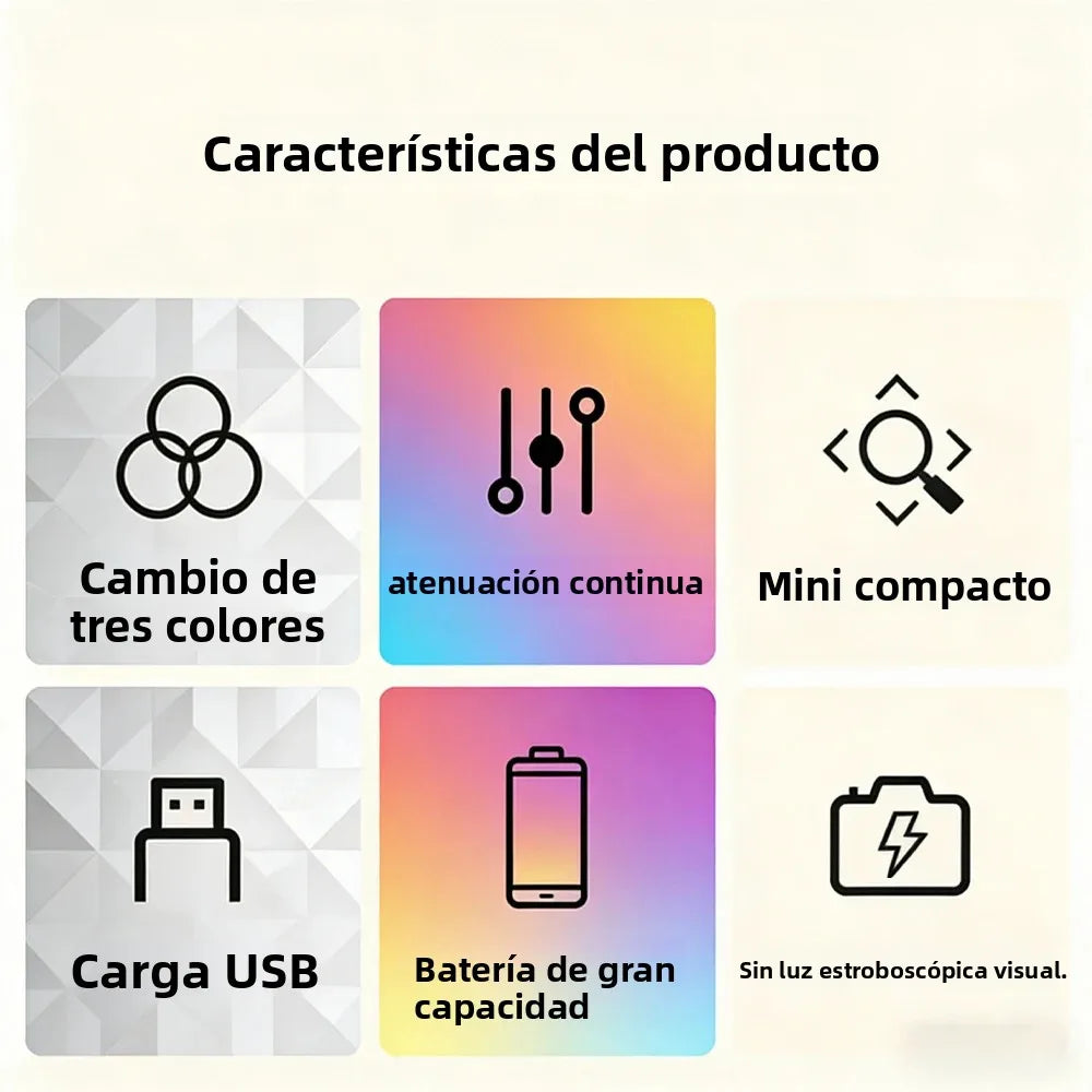 LED Touch Switch Night Lamp Remote Control Rechargeable Three Colors Dimmable Light Timing Bedside Sleeping Reading Table Lights