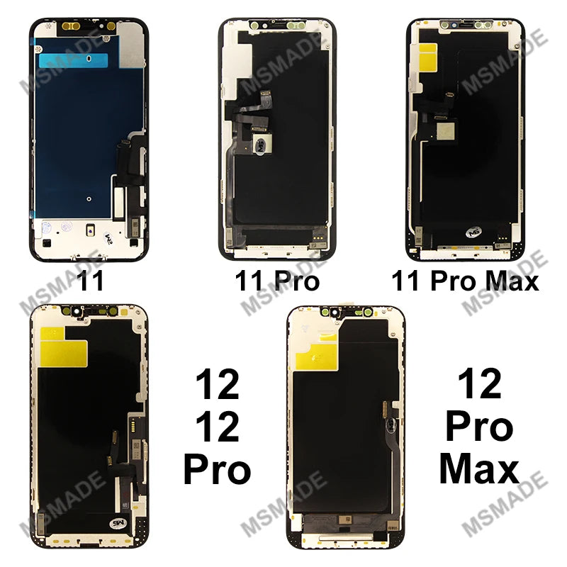 3DAAA For iPhone X XR XS MAX Display 11 11 Pro 12 LCD Screen Digitizer For iPhone 12 Mini 13 14 Pro Max incell 14 Plus 13Pro Max