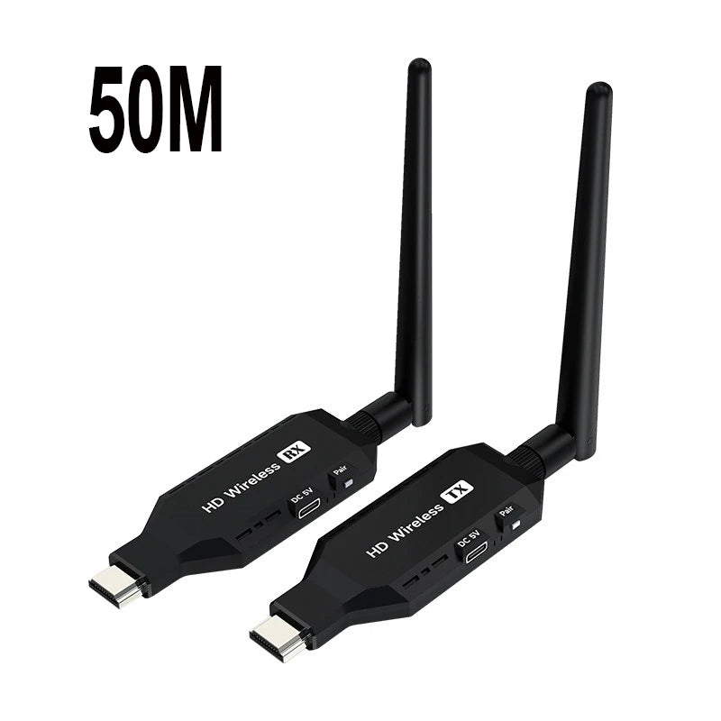 1080P 150m Wireless HDMI-Compatible 1 TX to 4 Splitter Video Transmitter Receiver for PS4 Camera Laptop PC to TV Monitor