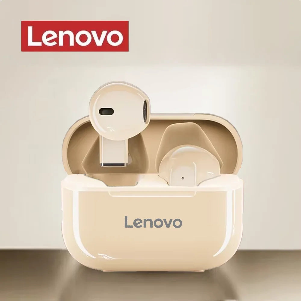 Lenovo Wireless Bluetooth Headphone Mini Portable Stereo Some Games Sports Headsets Noise Reduction And Long Battery Life