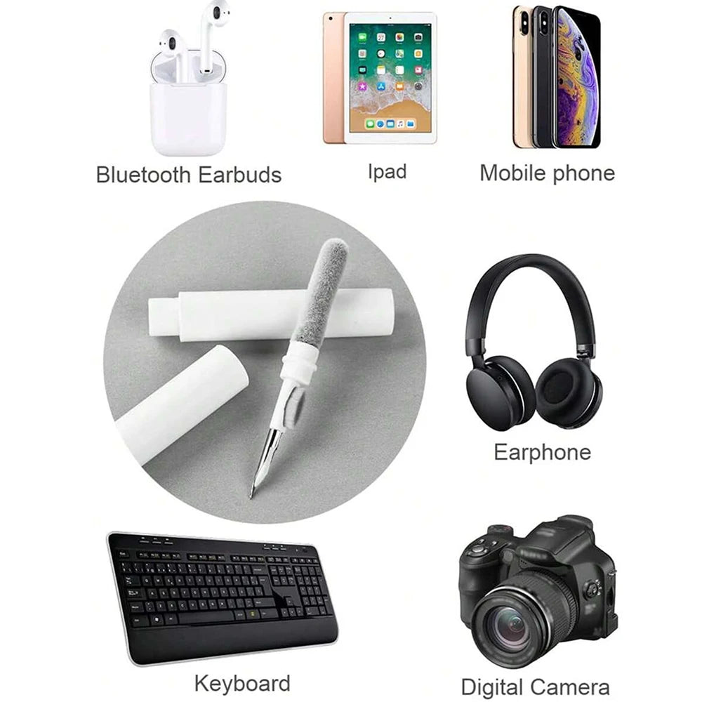 Earphones Cleaning Pen Airpods Pro Cleaning Brush  Portable Bluetooth Wireless Earphone Camera Cleaning Tool