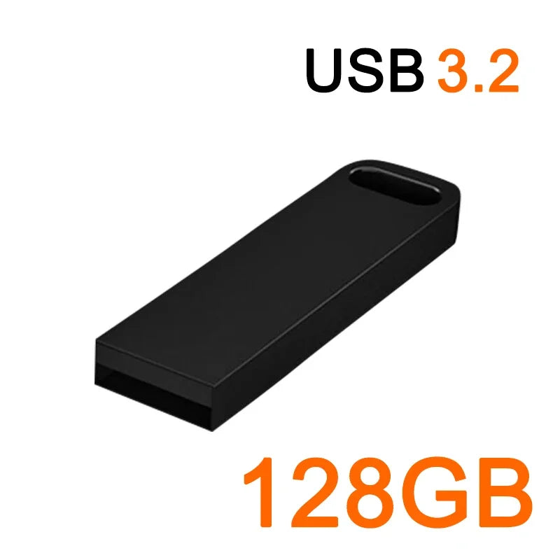 2TB USB 3.2 Flash Drive High Speed Metal U Disk TypeC Memory Stick Waterproof SSD Storage PC Phone Data Transfer Portable 2026