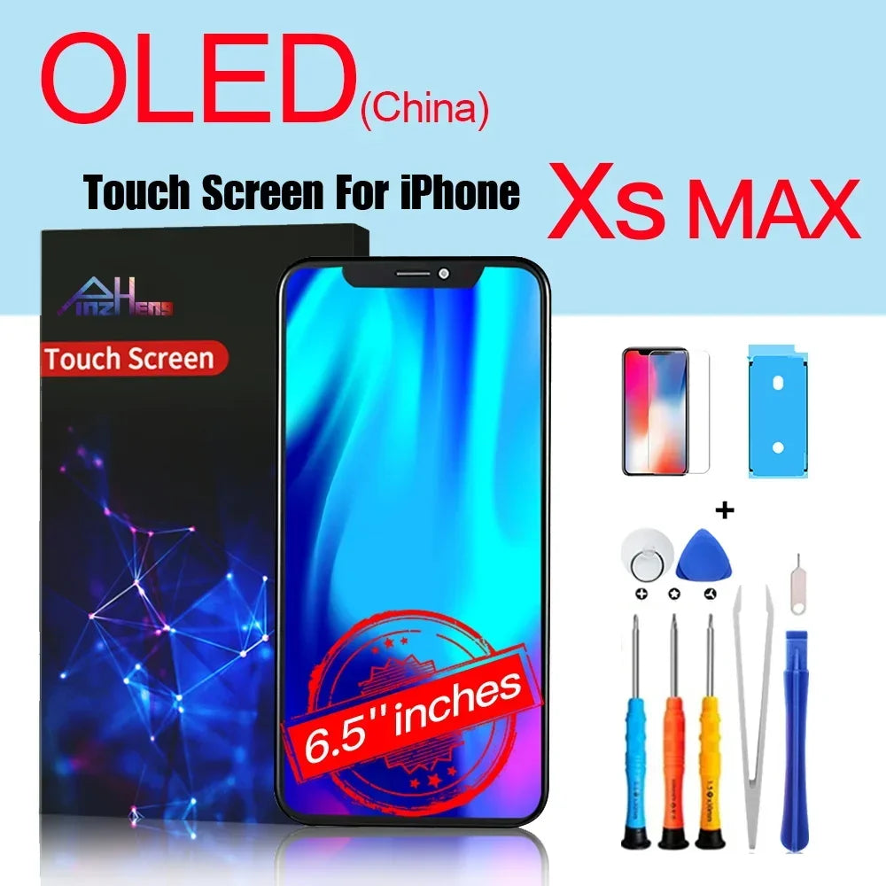 PINZHENG High Quality Screen AMOLED INCELL LCD OLED OEM For iPhone 11 12 13 Mini Pro Max XS XR MAX Display Replacement With Tool