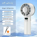 Lenovo Ice-Cooling High-Speed Cooling Handheld Fan USB Rechargeable 5200mAh Portable Mini Fan for Travel Camping Outdoor 2026