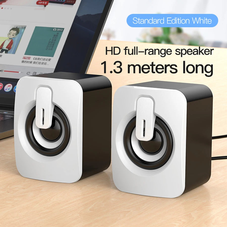Computer Speaker For PC Laptop Desktop Caixa De Som Sound Box Music Audio System Bocina Column Acoustics Coluna Amplified Unit