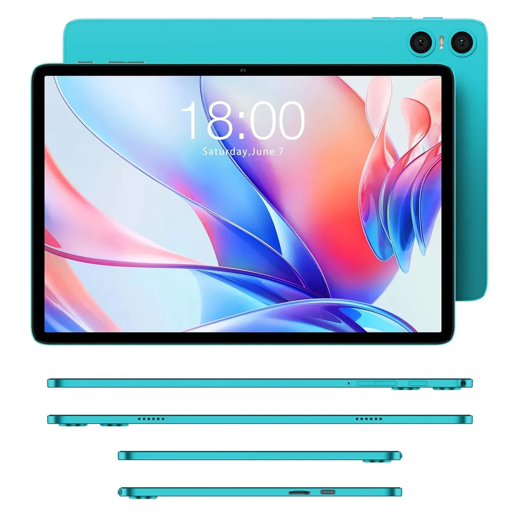Teclast P30 Android 14 Tablet, 10.1 Inches, Maximum 12 Gb Ram, 128Gb Rom, 1280X800 Ips, Unisoc T606, 8 Cores, 6000 Mah