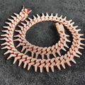 20mm Gothic Thorns Flash Full Rhinestone Miami Cuban Chain Luxury Fashion Men's Necklace For Women Hip Hop Cool Bracelet Jewelry