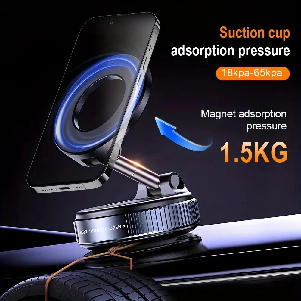 Folding Strong Magnetic Phone Holder 360° Rotation Adjustable Car Phone Stable Support For iPhone Huawei Xiaomi Dashboard Stand