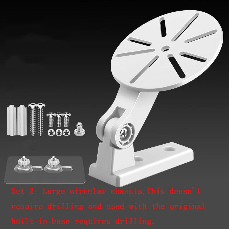 Universal Camera Support Wall Bracket, Indoor Camera Security Surveillance Accessories Camera Support And Base Holder Rack
