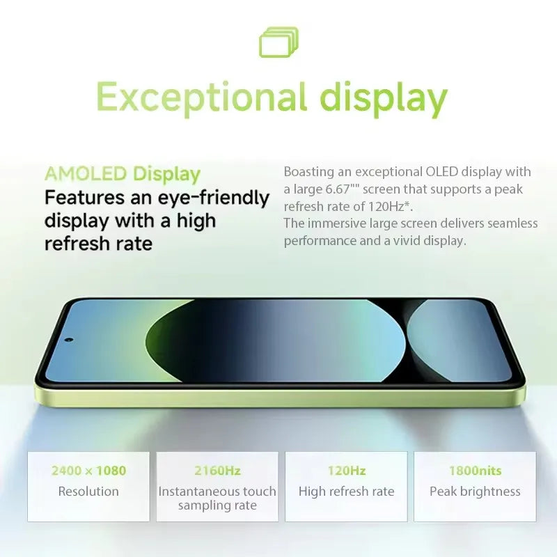 Global Version Redmi Note 14 4G MediaTek Helio G99-Ultra NFC 108MP Camera 6.67 ''AMOLED Screen 5500mAh Battery
